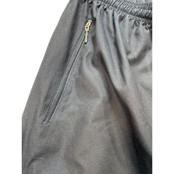 Spalding Womens Activewear Track Pants M Black Ankle Logo - Picture 7 of 12